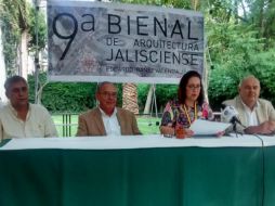 En la imagen, la rueda de prensa de la presentación de la bienal. EL INFORMADOR / J. Pérez