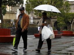 El Meteorológico Nacional recomienda a la población tomar precauciones ante la lluvia. EL INFORMADOR / ARCHIVO