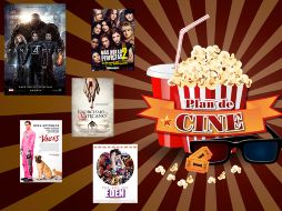 Estas son las nuevas películas en nuestra ciudad, conócelas y arma tu Plan de Cine. EL INFORMADOR /