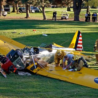 Problema en el carburador provocó accidente de Harrison Ford