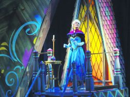 NOCHE DE COLOR. ''Anna', en su castillo. EL INFORMADOR / M. Vargas