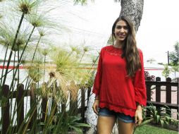 Alely Hernández (foto) formó parte del equipo de esgrima que ganó el bronce, cuyo combate definitivo fue ganado por Nataly Michel. EL INFORMADOR / E. Barrera