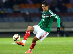 El seleccionado mexicano tramitaba su permiso para jugar la Premier. MEXSPORT / ARCHIVO