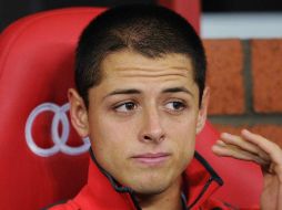 El mexicano regresa, pero a la banca, con el Manchester United. MEXSPORT / ARCHIVO