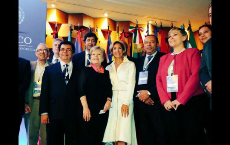 Durante la Quinta Conferencia Ministerial, México asumió la presidencia del eLAC, quien dirige la agenda digital. TWITTER / @SRE_mx