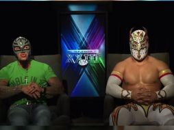 Rey Misterio (izq.) luchará en el combate principal de la función de AAA contra Myzteziz (der.) YOUTUBE /   Lucha Libre AAA