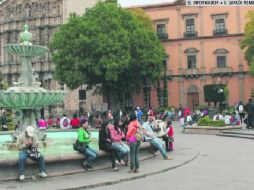 Absoluta paz. El majestuoso Templo del Carmen domina el horizonte potosino. EL INFORMADOR / V. García