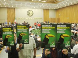 El partido tuvo acciones que se consideraron ilegales el día de la elección y sólo fue multado. NTX / ARCHIVO