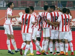 Olympiacos ganó 2-1 ante Besiktas de Turquía. TWITTER / @olympiacos_org