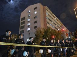 La policía acordonó el área del atentado. AP / ARCHIVO