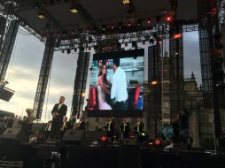 Temas como el 'Sinaloense', 'No me dolió ', 'Que me digan loco', 'El mejor perfume' y 'Fruta madura', fueron los primeros. EL INFORMADOR / E. Esparza