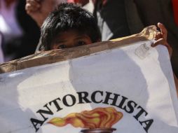 Los antorchistas continuarán con las movilizaciones para que atiendan sus demandas. EL INFORMADOR / ARCHIVO