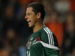 Javier no entra en planes del entrenador Van Gaal. AP / ARCHIVO