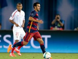 Si no se concreta su salida en los próximos días, Pedro Rodríguez tendrá la oportunidad de ganar otro trofeo con los blaugranas. AP / ARCHIVO