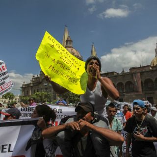 Protestan contra Fuerza Única; amenazan con crear autodefensa