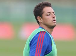 Javier Hernández volvió con los Red Devils tras préstamo en Madrid. TWITTER / @ManUtd_Es
