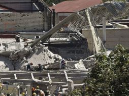La explosión en el Hospital Materno Infantil de Cuajimalpa a principios del año dejó un saldo de cinco muertos. AFP / ARCHIVO