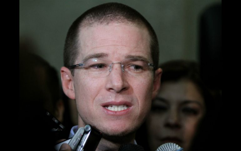 Anaya se pronunció por la unidad panista entorno a principios en valores. SUN / ARCHIVO