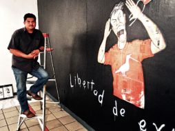 Jors ofrece una muestra de ilustraciones periodísticas que abarcan casi tres décadas de trayectoria. EL INFORMADOR / E. Barrera