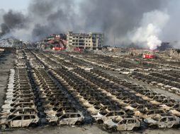 Las explosiones dejan al menos 50 muertos y más de 700 heridos. AP / N. Hang