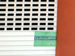La clausura de los establecimientos tuvo lugar el pasado fin de semana y hasta ahora permanecen cerrados y con sellos de suspensión. EL INFORMADOR / ARCHIVO