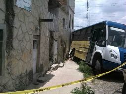 El hecho ocurre en el cruce de las calles Cerámica y Altamira. EL INFORMADOR / ESPECIAL