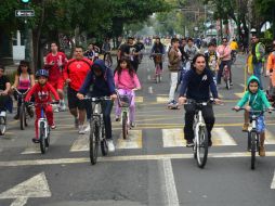 Las estadísticas reflejan que los adultos están montando más bicicleta que los niños. EL INFORMADOR / ARCHIVO