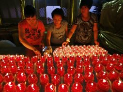 La capital china suspenderá la producción de químicos, tóxicos y explosivos durante la próxima semana. EFE / W. Hong