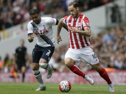 El Stoke City se ubica en la decimotercera plaza de la clasificación y Tottenham se instala en la 14. AP / T. Ireland