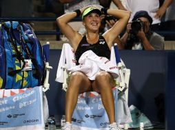 Belinda Bencic, tras derrotar a la favorita Serena Williams, se medirá a Simona Halep en la final del torneo de Toronto. AFP / V. Ridley