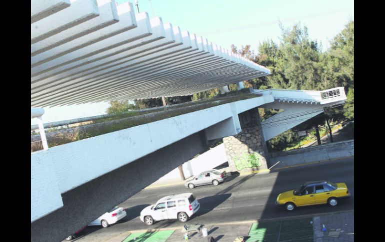 La puerta de zapopan.Obra de Fernando González Gortázar  de 1984 que fue retirada el 7 de agosto pasado. EL INFORMADOR / E. Barrera