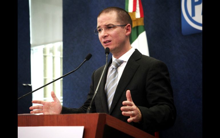 Anaya (foto) asistió a Querétaro y Corral a Chihuahua. SUN / ARCHIVO