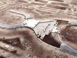 El anteproyecto del aeropuerto contiene información que no es susceptible de reserva. YOUTUBE / @SCT_mx