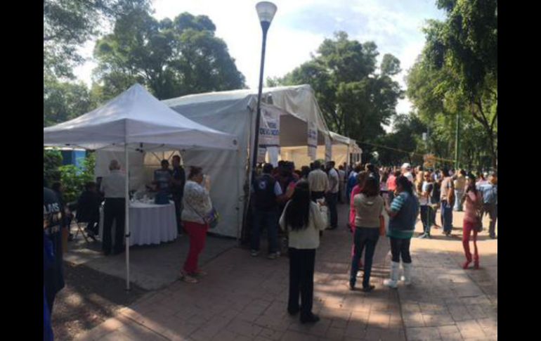 Primeros resultados se prevén para la noche. TWITTER / @AccionNacional