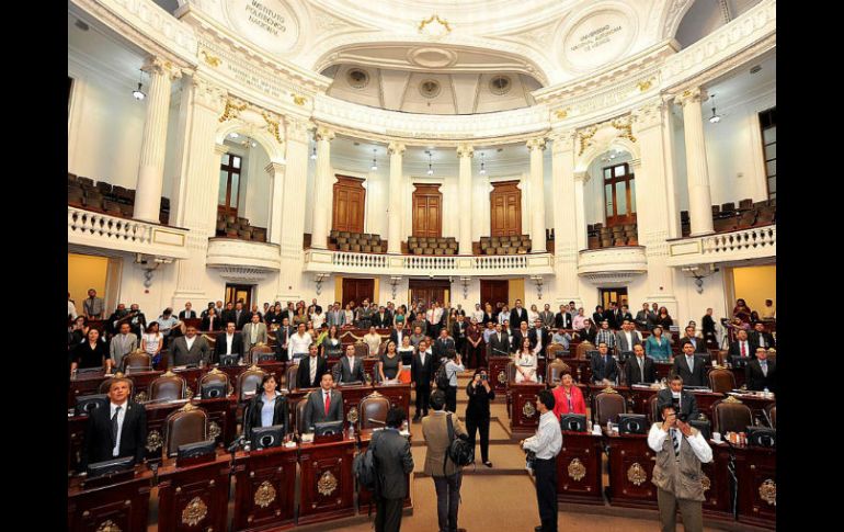 Hubo cambios en cuatro de las 26 curules plurinominales de la Asamblea Legislativa del Distrito Federal. NTX / ARCHIVO