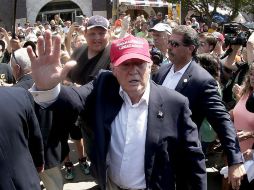 Trump  dijo que también quiere 'terminar el abuso de las prestaciones sociales'. AP /  C. Riedel