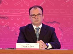 Luis Videgaray asegura que la iniciativa de ley busca promover una mejor rendición de cuentas de recursos públicos. NTX / ARCHIVO