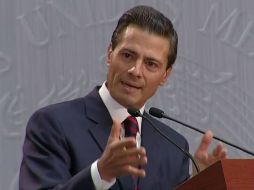 Peña encabezó la presentación de la Iniciativa de Legislación Secundaria en Materia de Disciplina Financiera en Estados y Municipios. YOUTUBE / Gobierno de la República