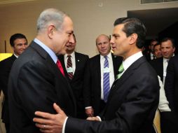 De la misma forma, se prevé que Enrique Peña Nieto visite las tierras de Netanyahu el próximo año. NTX / ARCHIVO