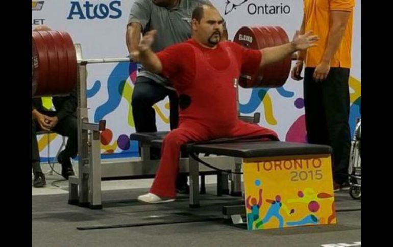 José de Jesús Castillo buscará competir en Brasil en la categoría de -97 kilogramos. TWITTER / @ComudeZapopan