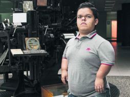 Jaime Zaragoza. Director y protagonista del corto documental 'Desde mis ojos'. EL INFORMADOR / R. Tamayo