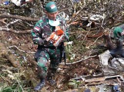 Este accidente es la tercera catástrofe aérea en menos de un año en Indonesia. EFE /