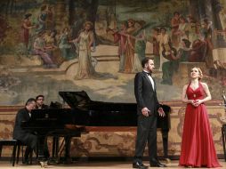 Agnieszka Slawinska- resaltaba de entre el público con un decoroso cabello recogido y un vestido rojo. EL INFORMADOR / F. Atilano