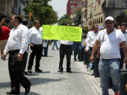 Los taxistas de Jalisco prevén una manifestación este sábado 22 de agosto. EL INFORMADOR / ARCHIVO