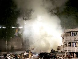 El ataque tenía como blanco el edificio de Seguridad Nacional de Egipto, el cual queda destruido parcialmente. AP / ARCHIVO