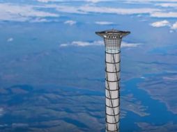 foto: La torre estaría construida con materiales compuestos como polietileno, uno de los polímeros más utilizados hoy en día. YOUTUBE / prg_y | Technology & Science