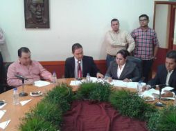 Imagen de la comisión Especial Temporal de Seguimiento a los casos López Castro, OLA Outourcing y  SAE. TWITTER / @LegislativoJal