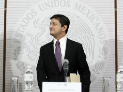 Andrade da a conocer que la SFP exonera a Peña Nieto y Videgaray de un presunto conflicto de intereses con la constructora Higa. SUN / Y. Xolalpa