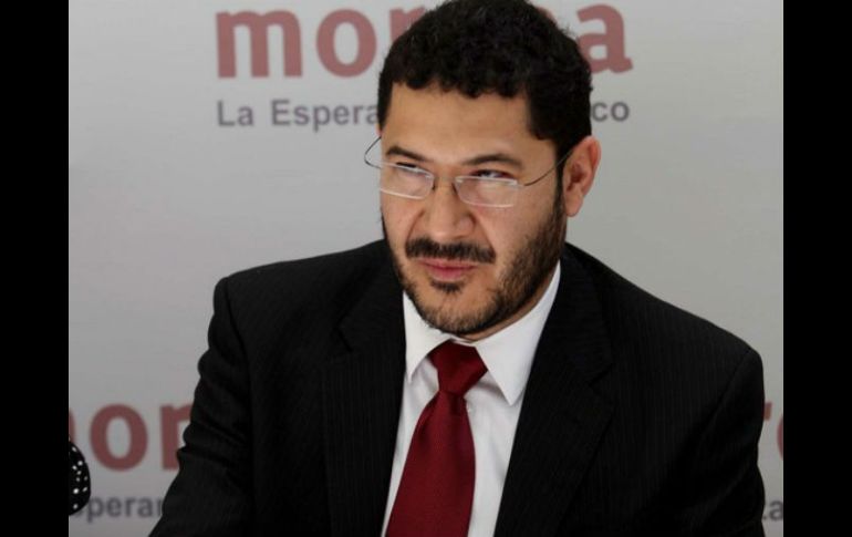 El presidente de Morena, Martí Batres, señala que la única condición para hacer alianza era una elección limpia. NTX / ARCHIVO