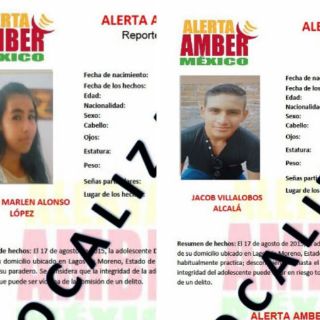 Localizan a menores por los que se activó Alerta Amber en Jalisco